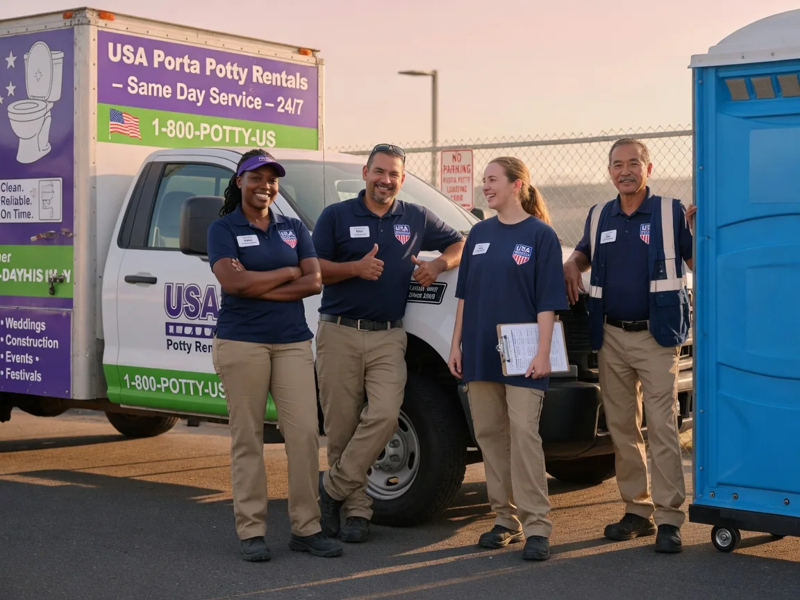Porta Potty Rental company in Conklin, MI